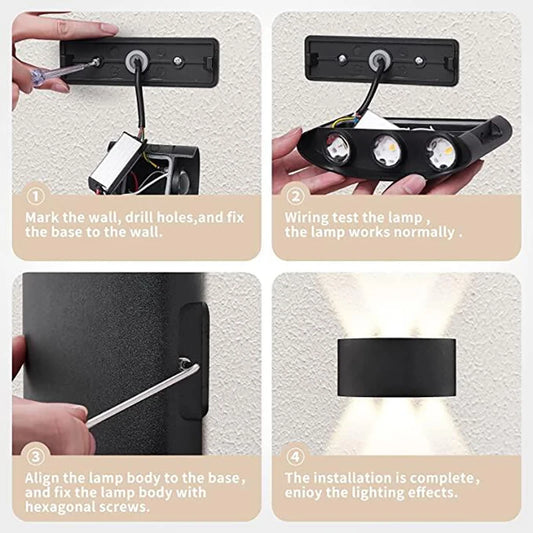 Modern Indoor Outdoor Lamp