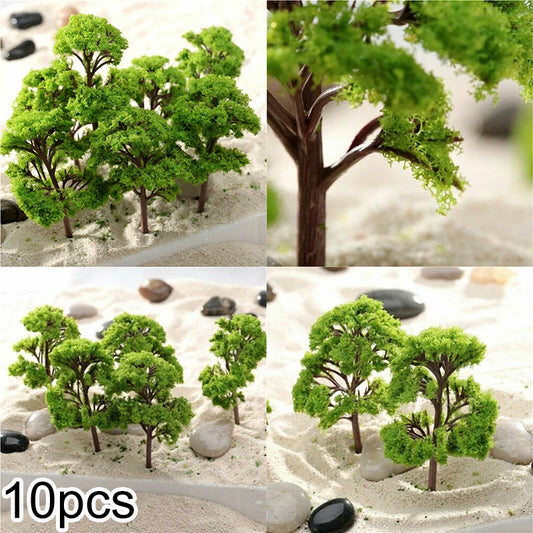 Model Trees Ornaments Decoration 4CM