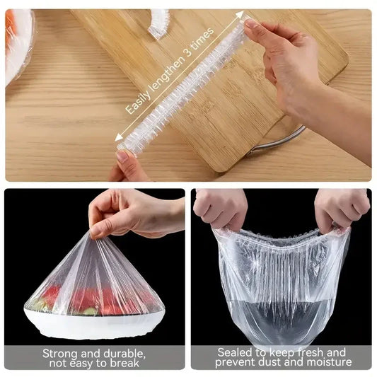100pcs Disposable Food Cover