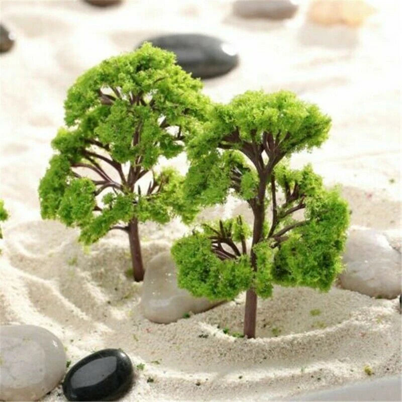 Model Trees Ornaments Decoration 4CM