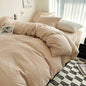 Bed Linen Solid Cotton Bedding Set with Sheet