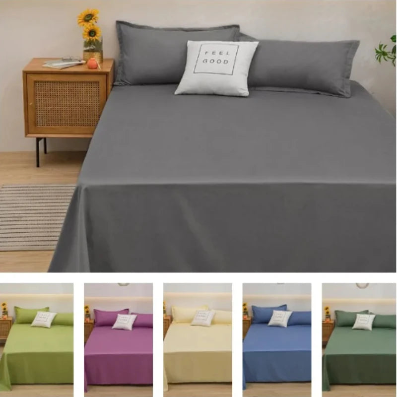 1 pc Bed Flat Sheet for Double Bed