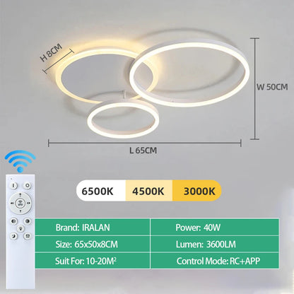 Modern LED Ceiling Chandelier Lighting