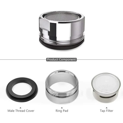 3pcs Brass Water Saving Faucet