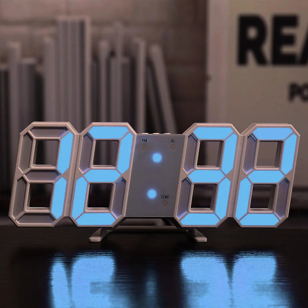 3D LED Wall Clock