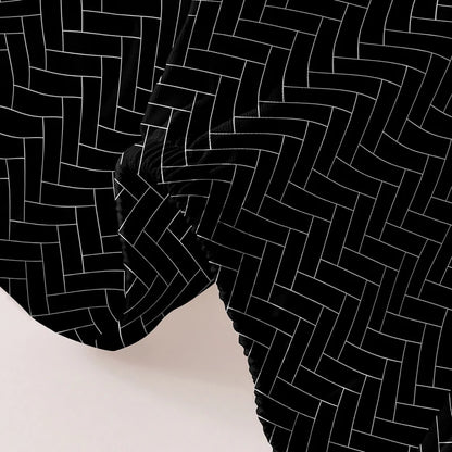 Harrow Porcelain Pattern Frosted Bedsheet