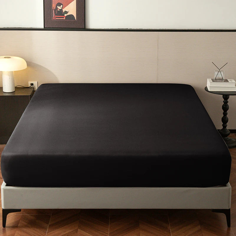 Cotton Bedsheet With Elastic Band Suitable For Multi Size Beds 140/160/200cm