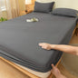 Skin-friendly Bed Cover with Elastic Band