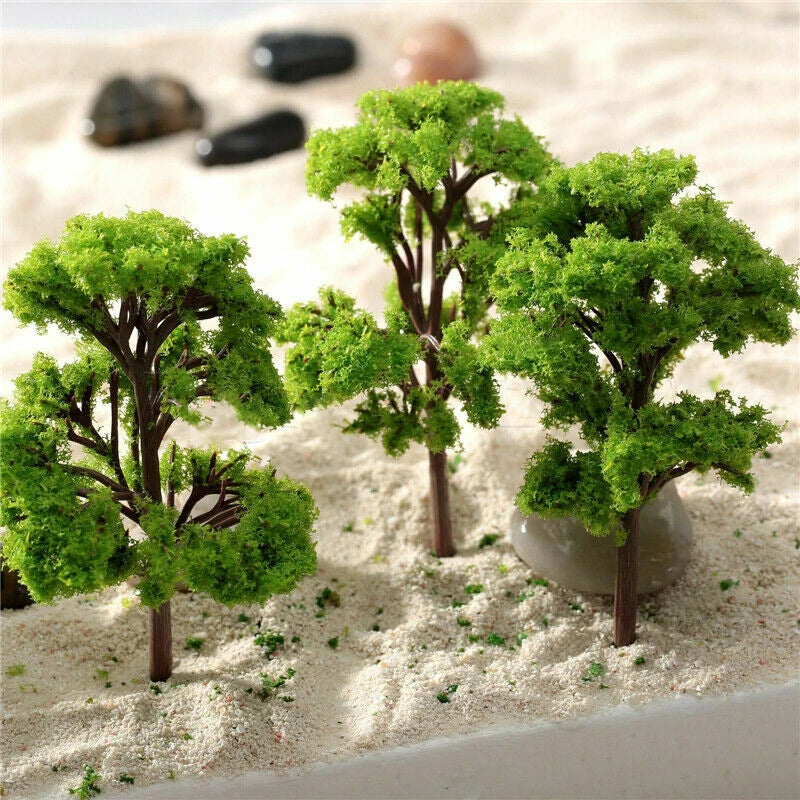 Model Trees Ornaments Decoration 4CM