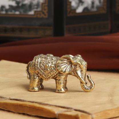 Antique Bronze Minature Elephant