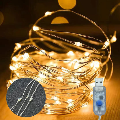 5M/10M/20M USB LED String