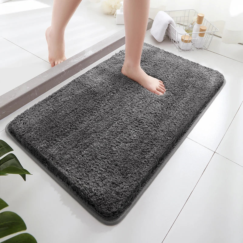 bathroom floor rug