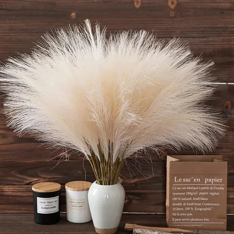10pcs Artificial Reed Ins Wind Bouquet