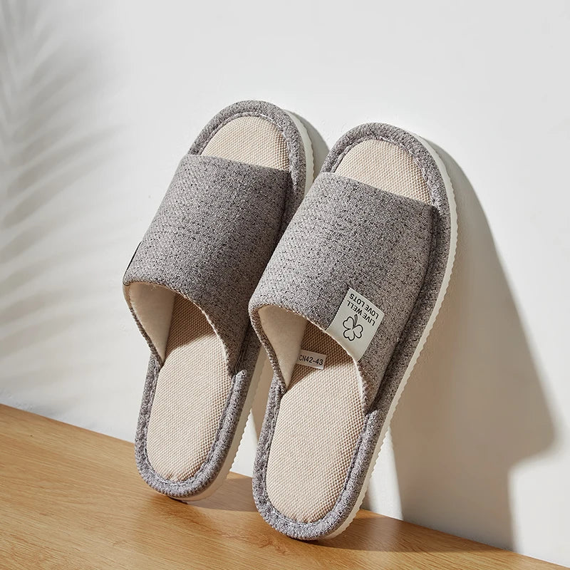 Home Linen Slippers For Men