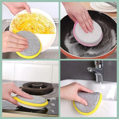 10/20/50PCS Double Side Dishwashing Sponge