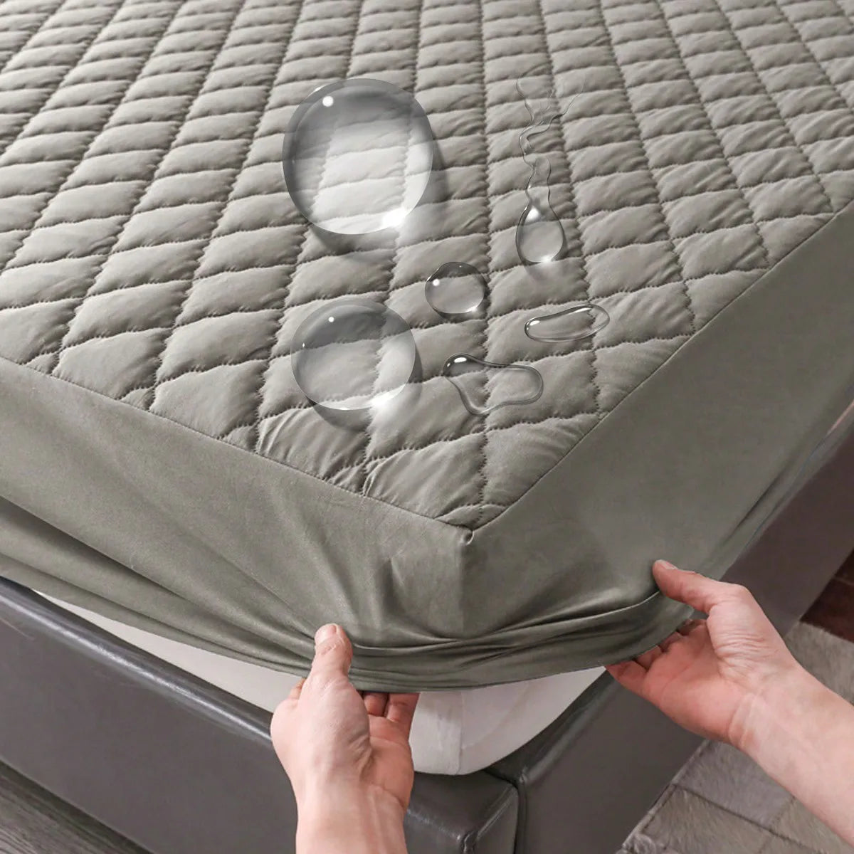 Waterproof Throw Mattress Cover