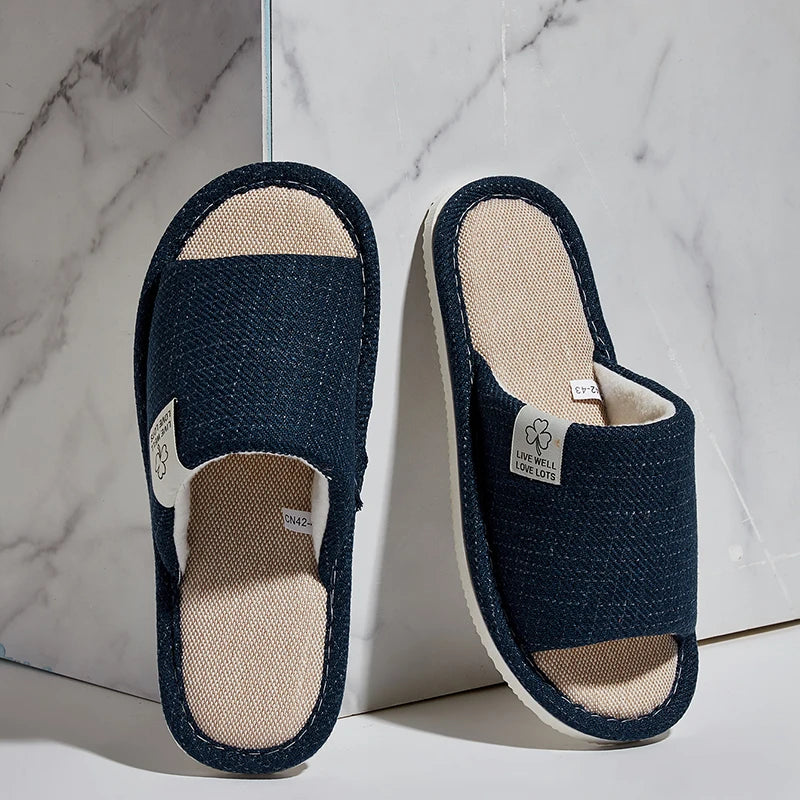 Home Linen Slippers For Men