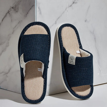Home Linen Slippers For Men