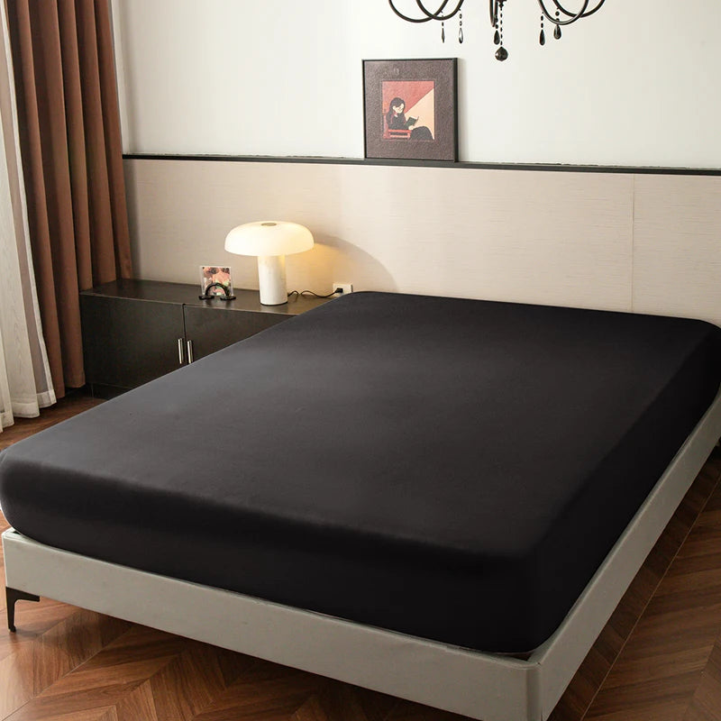 Cotton Bedsheet With Elastic Band Suitable For Multi Size Beds 140/160/200cm
