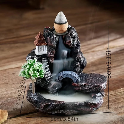 Backflow Incense Holder Waterfall Incense Burner