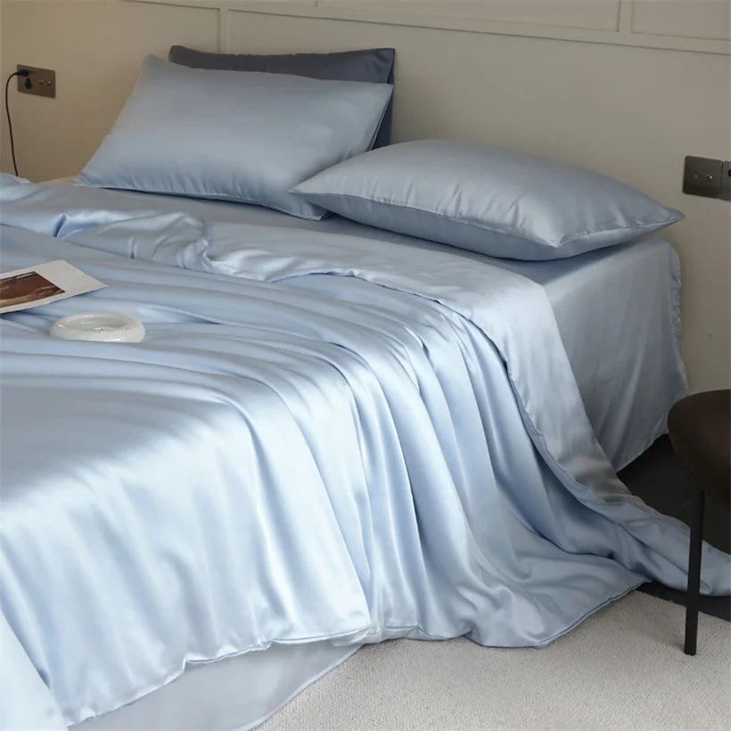 Mulberry Silk Bedding Set Luxury Natural 100% Silk