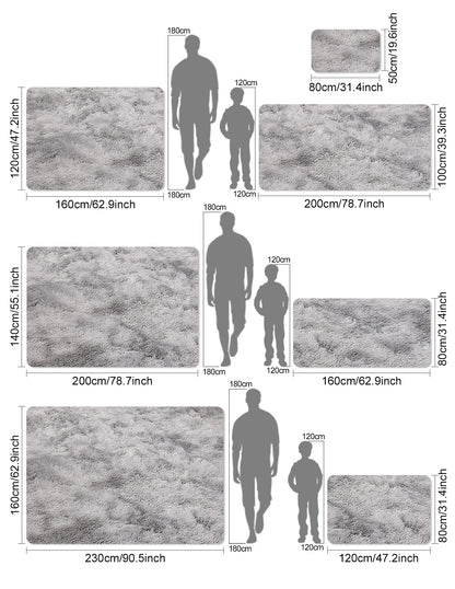 Fluffy Large Carpet Living Room