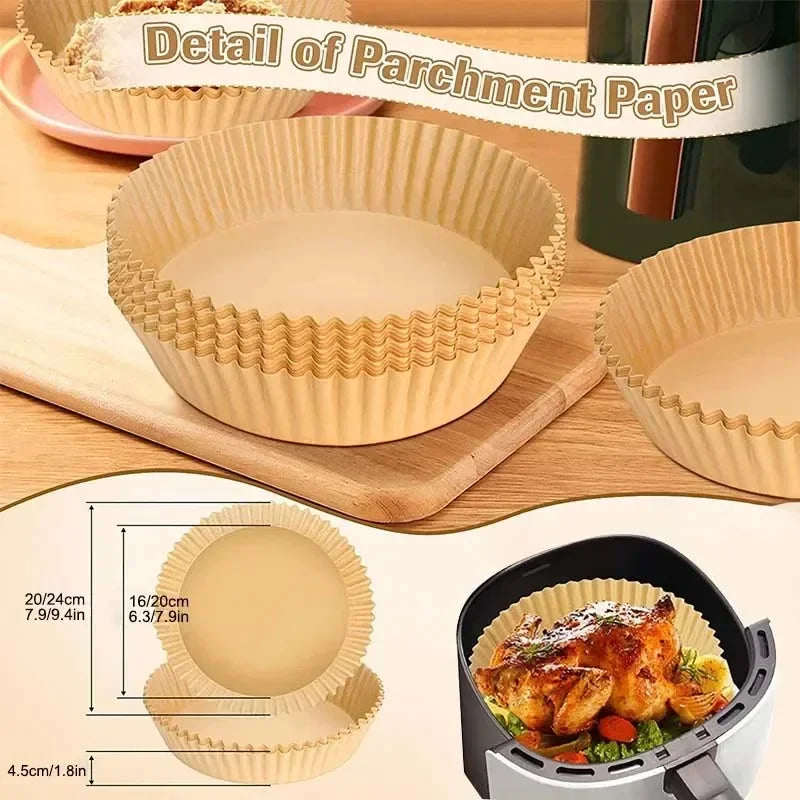 300PCS Air Fryer Disposable Paper