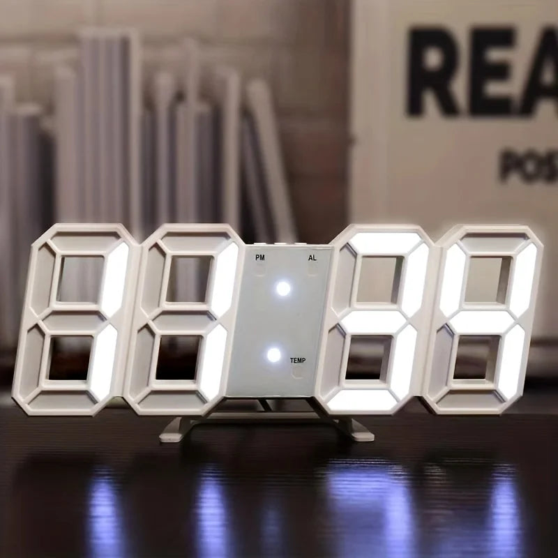 3D LED Wall Clock