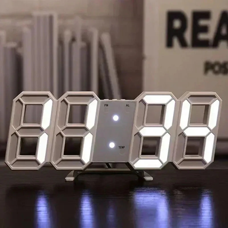 3D LED Wall Clock