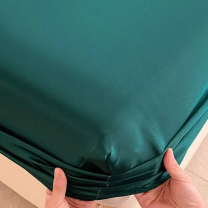 Satin Elastic Fitted Sheet