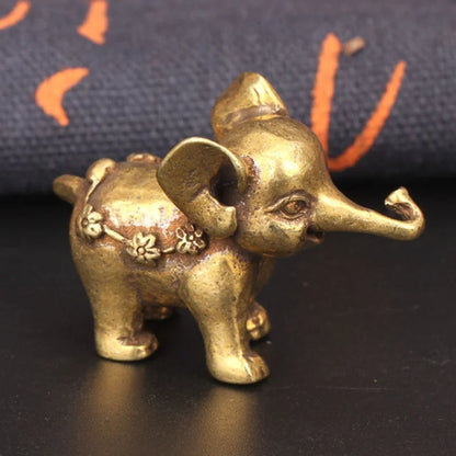 Antique Bronze Minature Elephant