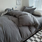 Bed Linen Solid Cotton Bedding Set with Sheet