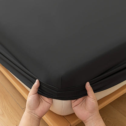 Skin-friendly Bed Cover with Elastic Band