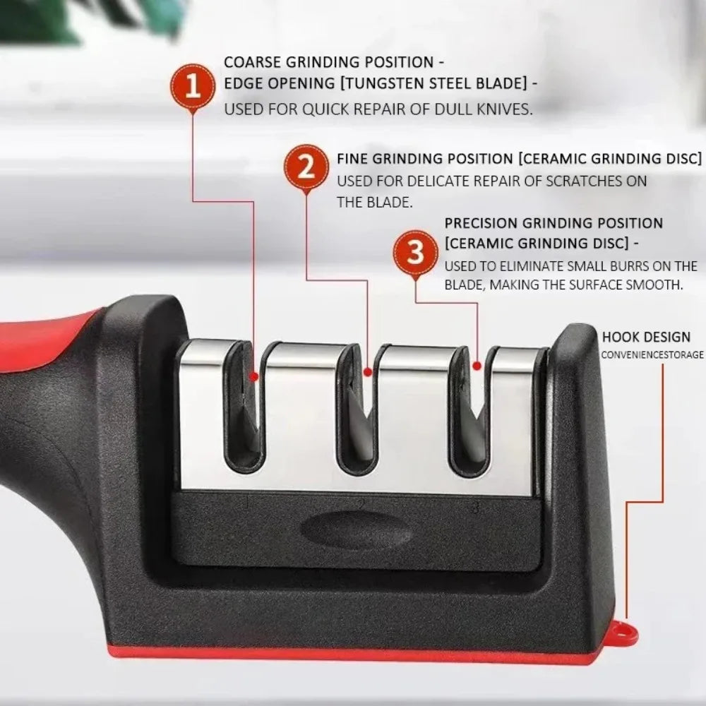 3/4 Segment Knife Sharpener