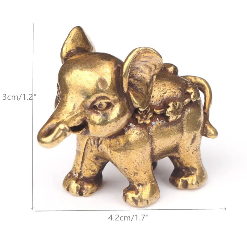 Antique Bronze Minature Elephant