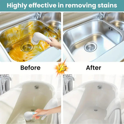 Five in One Multifunctional Electric Cleaning Brush