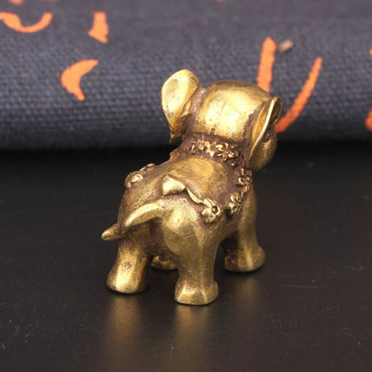 Antique Bronze Minature Elephant