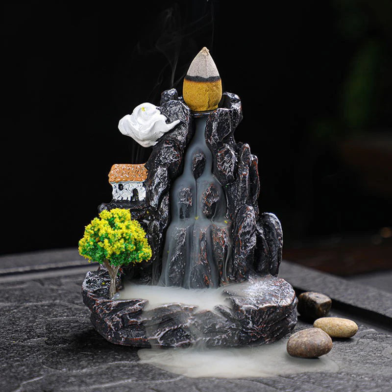 Backflow Incense Holder Waterfall Incense Burner