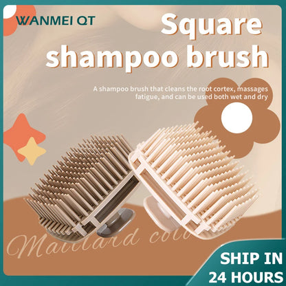 1pcs Silicone Shampoo Brush