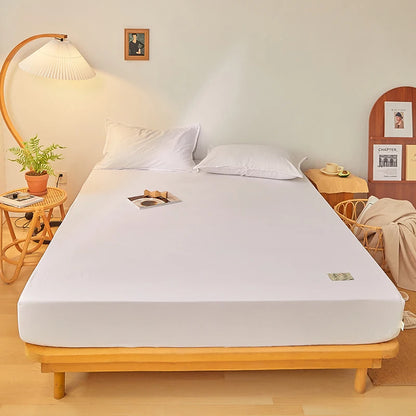 Cotton Fitted Sheet with Elastic Band