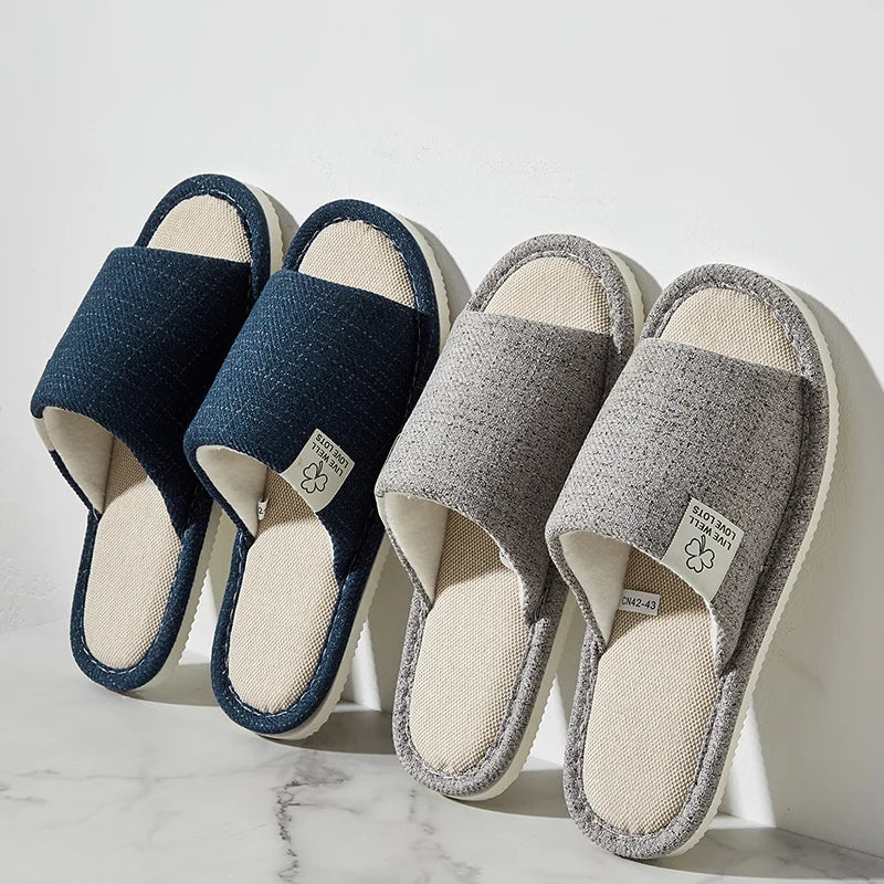 Home Linen Slippers For Men