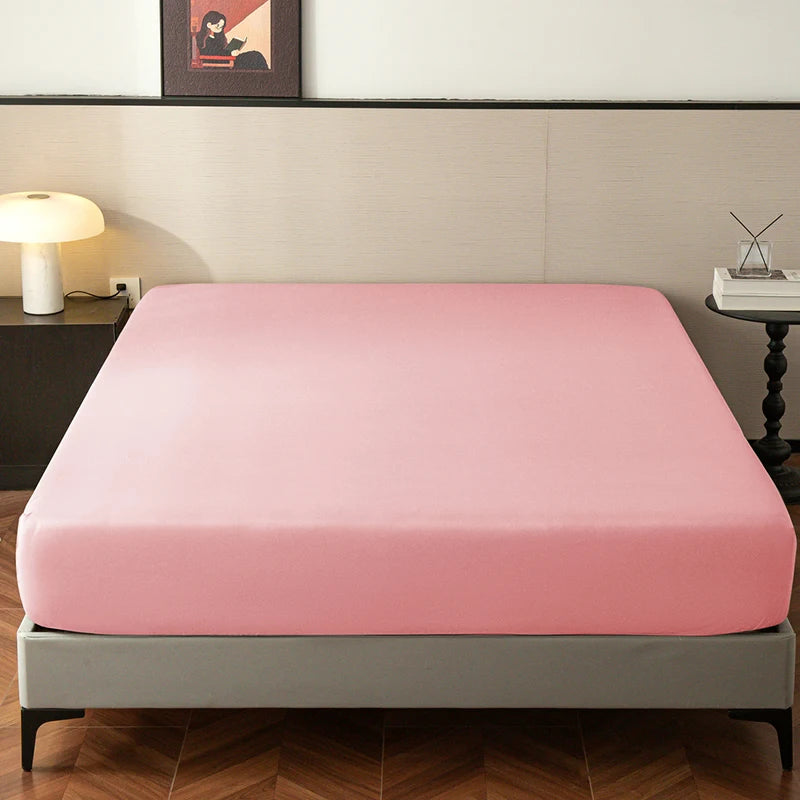 Cotton Bedsheet With Elastic Band Suitable For Multi Size Beds 140/160/200cm