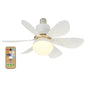 LED 40W ceiling fan light E27 with remote control for dimming