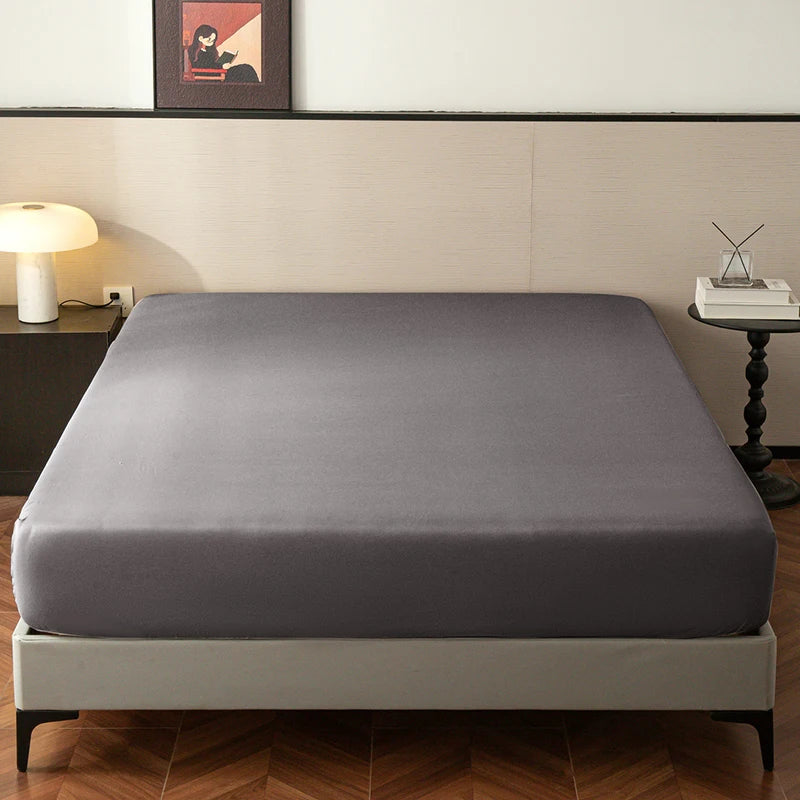 Cotton Bedsheet With Elastic Band Suitable For Multi Size Beds 140/160/200cm