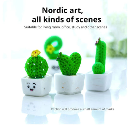 1 Set Of 4 Mini Succulent Set Artificial Succulent