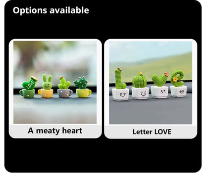 1 Set Of 4 Mini Succulent Set Artificial Succulent