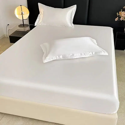 Satin Elastic Fitted Sheet
