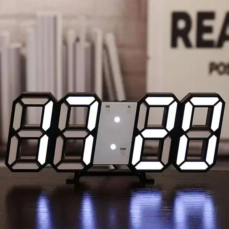 3D LED Wall Clock