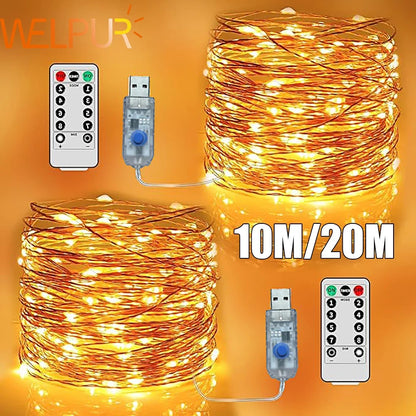 5M/10M/20M USB LED String