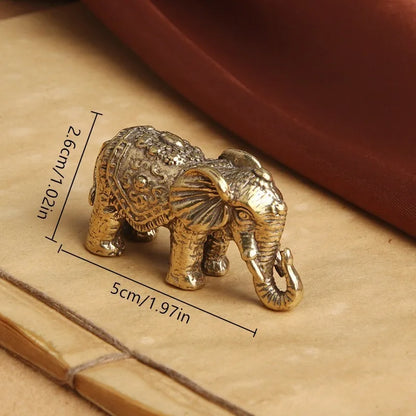Antique Bronze Minature Elephant